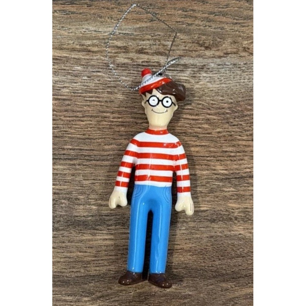 NWOT‎ Where's Waldo Christmas Ornament Ruz Dreamworks